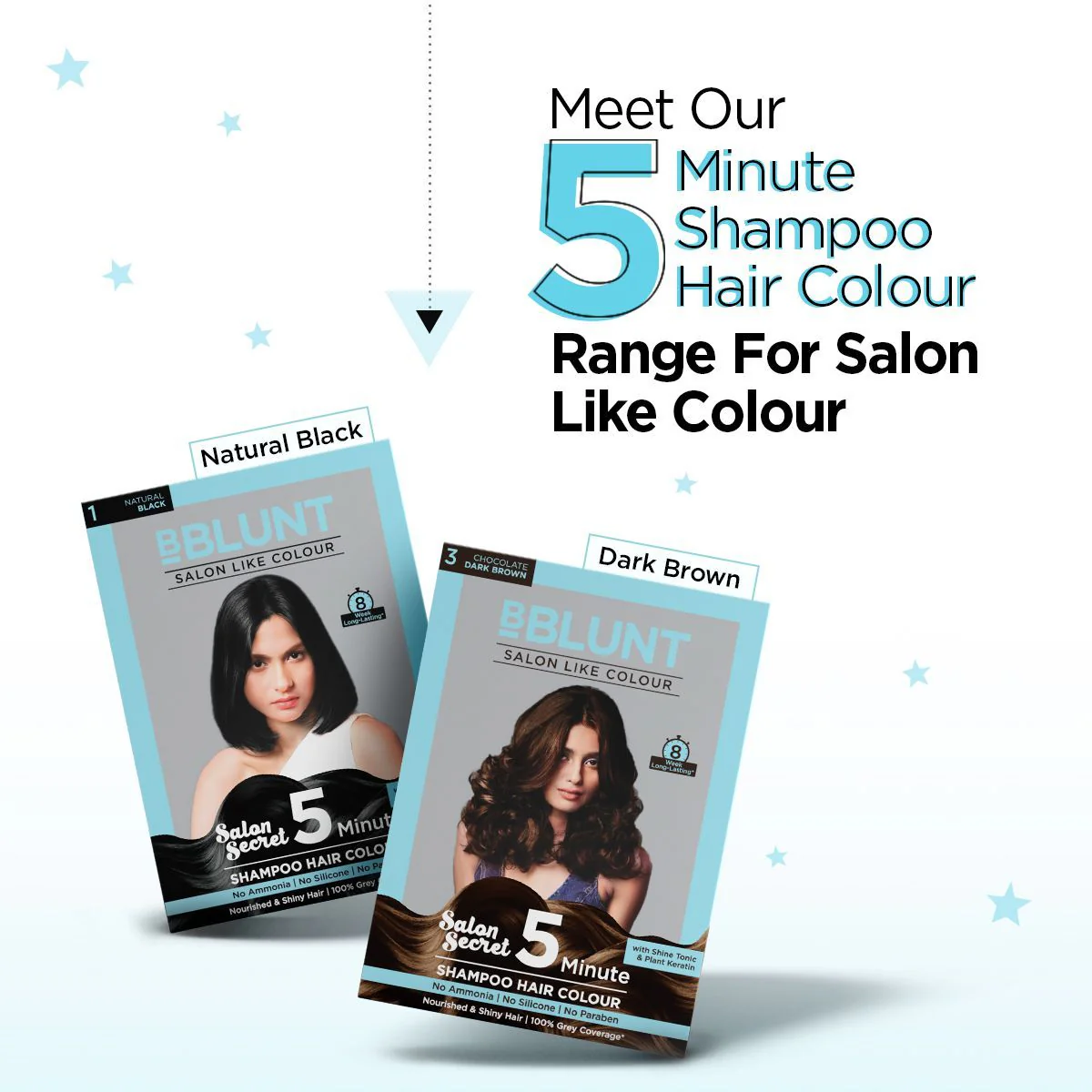 5 Min Shampoo Choco Dark Brown Duo - Image 4