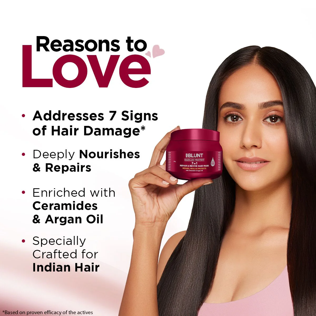 7 in 1 Repair & Revive Hair Mask for Upto 100% Damage Repair - 250g - Image 3