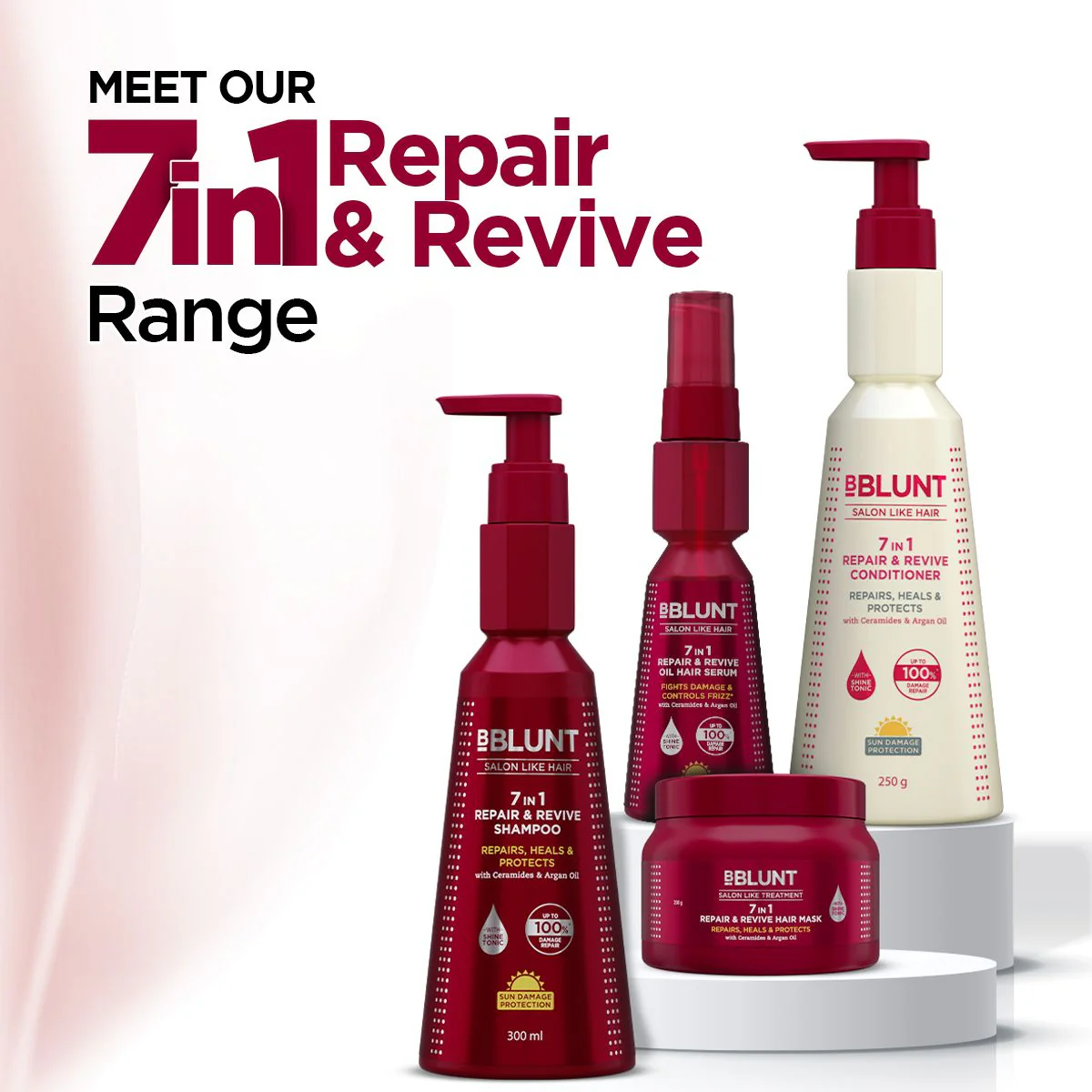 7 in 1 Repair & Revive Hair Mask for Upto 100% Damage Repair - 250g - Image 7