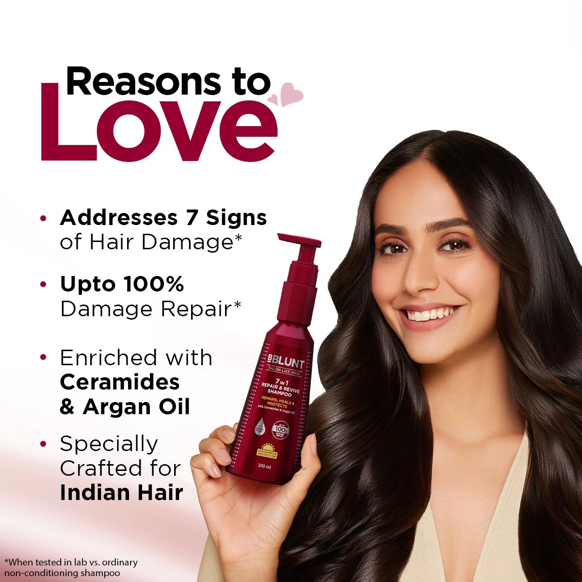 7 in 1 Repair & Revive Shampoo for Upto 100% Damage Repair - 300ml - Image 3