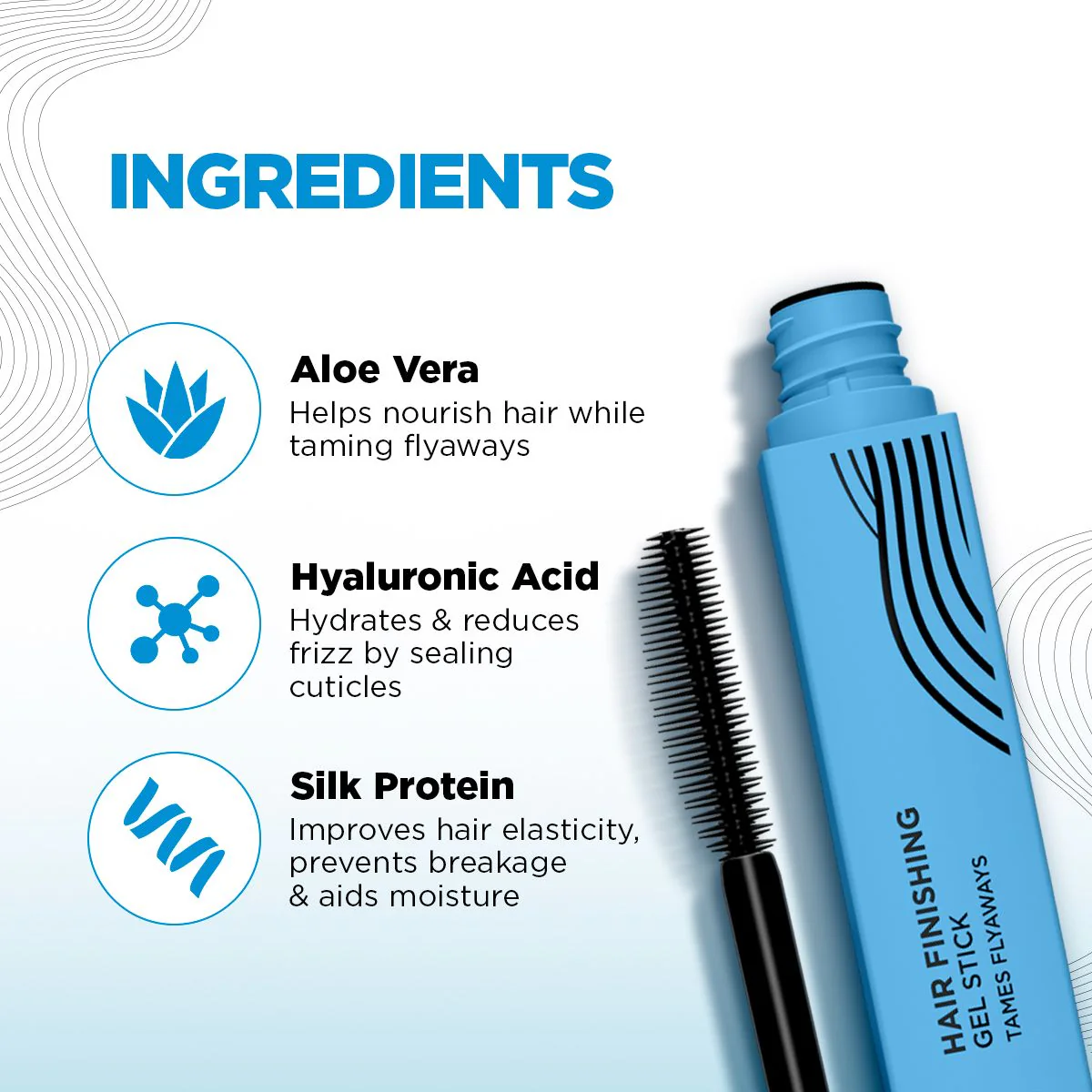 Hair Finishing Gel Stick for Sleek & Clean Hairdo - 10ml - Image 5