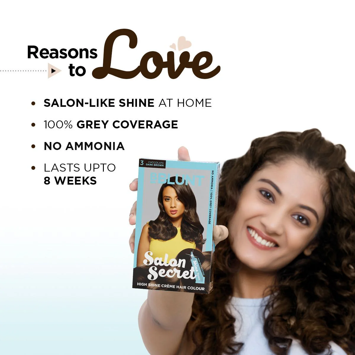 FREEBIE - Salon Secret High Shine Crème Hair Colour - Chocolate Dark Brown - 100 g - Image 3