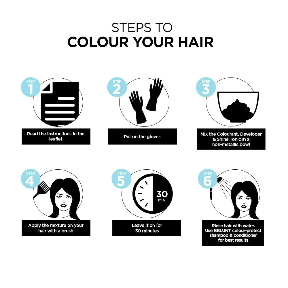 Salon Secret High Shine Crème Hair Colour Coffee Natural Brown 100 g - Pack of 2 - Image 5